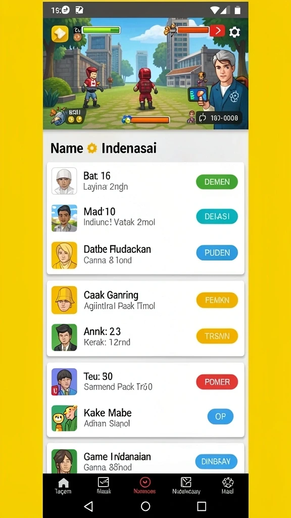 ap686 - Tampilan awal game yang menawan dan menarik.