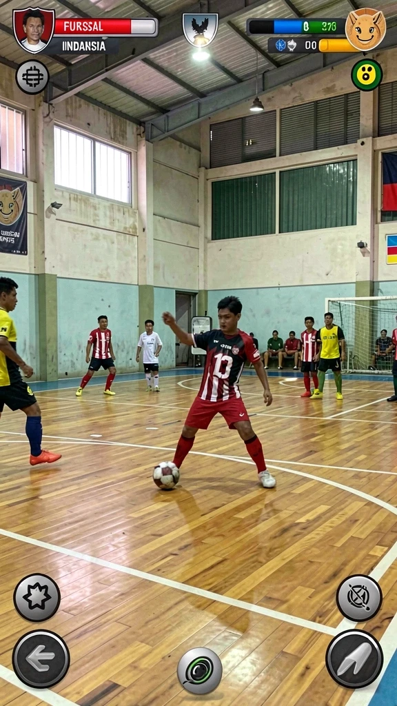 gt108 - Tangkapan layar menampilkan karakter utama dalam aksi.