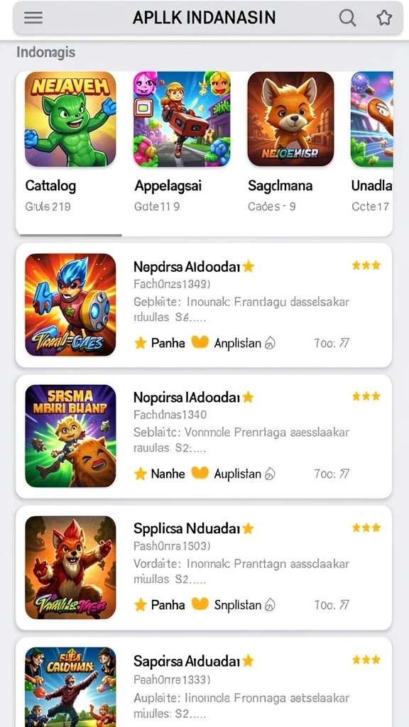 id66 - Tampilan awal aplikasi ID66 yang intuitif dan menarik.