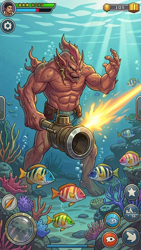 ink789 - Screenshot menunjukkan level dengan grafis menakjubkan.