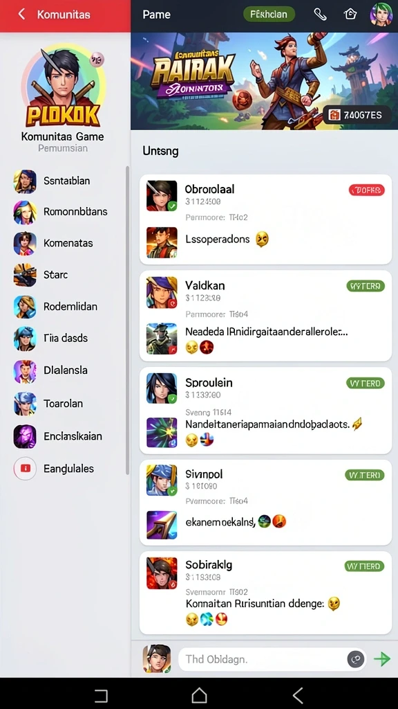 omtogel - Tampilan awal aplikasi OMTOGEL yang menarik dan modern.