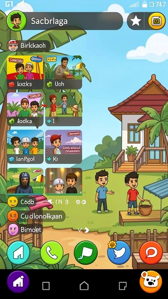 zk9 - Tangkapan layar menampilkan karakter dengan grafis tajam.
